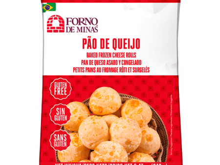 FORNO DE MINAS - Traditional Baked Frozen Cheese Rolls - 240g Online Sale