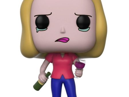 Rick and Morty POP Vinyl Figure: Beth w  Wine Glass Online Hot Sale