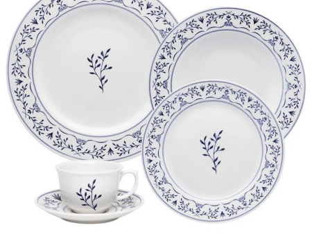 Flamingo Ming 30 Pieces Dinnerware Set Service for 6 Discount