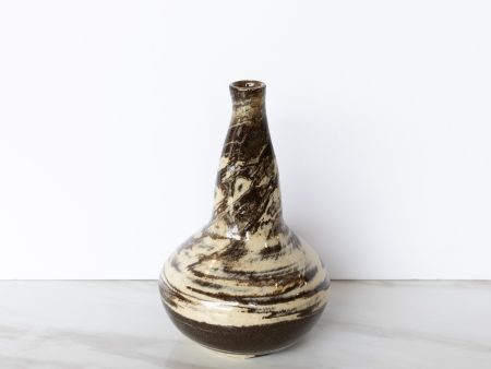 Earthen Recreations - Marbled Bottle Vase Discount