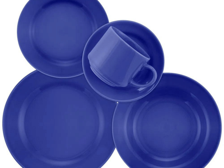 Donna Blue 20 Pieces Dinnerware Set Service for 4 Discount