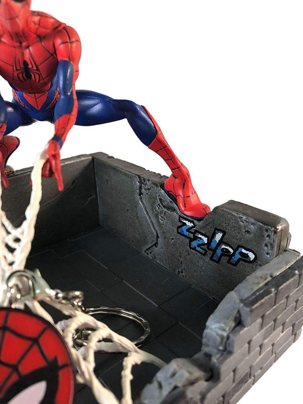 Marvel Spider-Man Finders Keypers Statue | Official Spider-Man Key Holder Figure For Cheap