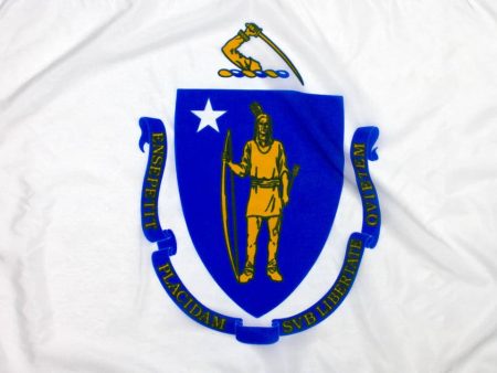 State of Massachusetts Flag - Official Design and Specifications - Outdoor Nylon Hot on Sale